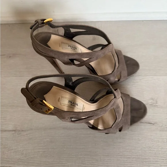 Prada suede sandals - Picture 4 of 11